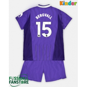 Tottenham Hotspur Lucas Bergvall #15 Replik 3rd trikot Kinder 2026-27 Kurzarm (+ Kurze Hosen)